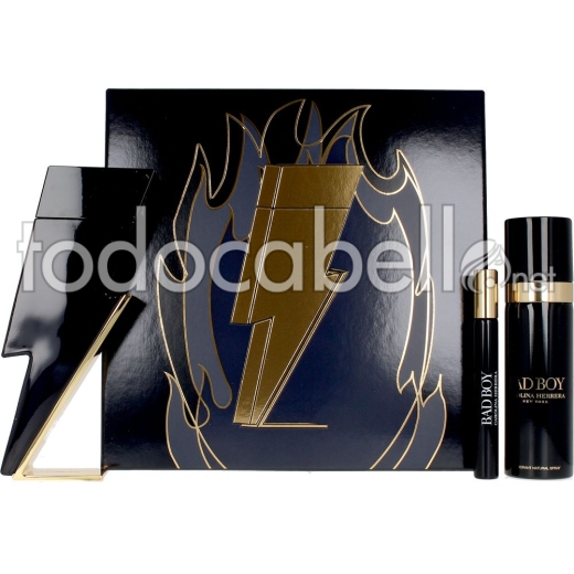 Carolina Herrera Bad Boy Lote 3 Pz