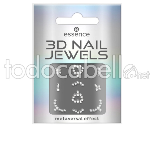 Essence 3d Nail Joyas #02-mirror Universe 1 U