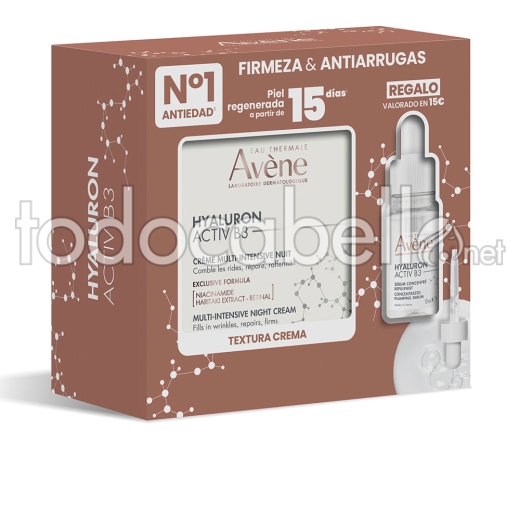 Avene Hyaluron Activ B3 Crema + Serum Hab3 Estuche 2 Pz