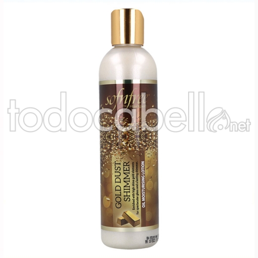 Sofn Free Gold Dust Shimmer Oil Moisturizing Lotion 250ml