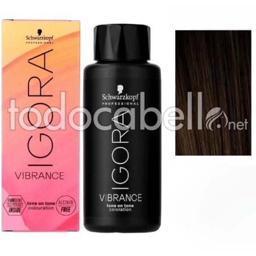 Schwarzkopf Demi-Permanent Dye Igora Vibrance 3-0 dunkelbraun 60ml