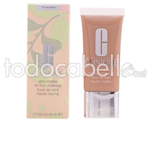 Clinique Stay-matte Oil-free Makeup ref 11-honey 30 Ml