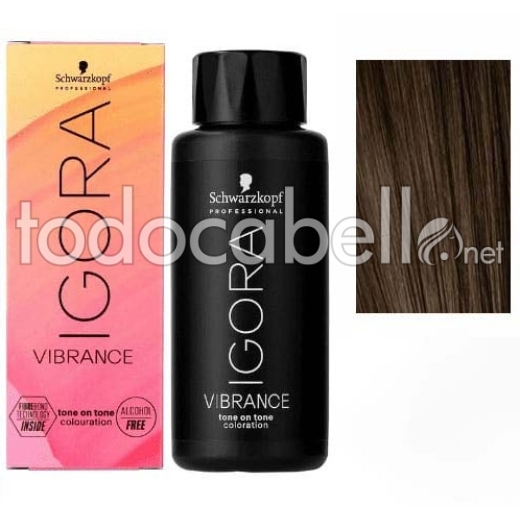 Schwarzkopf Demi-Permanent Dye Igora Vibrance 4-0 Mittlere Kastanie 60ml