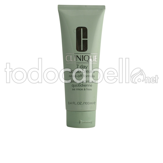 Clinique 7 Day Scrub Cream Rinse Off Formula 100 Ml