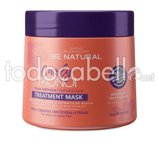 Be Natural Curly Monoi Mascarilla 350ml