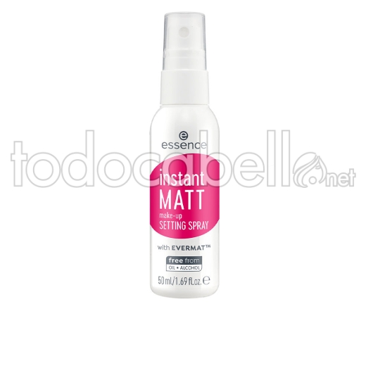 Essence Spray Fijador De Maquillaje Instant Matt Make-up Settingr  50 Ml