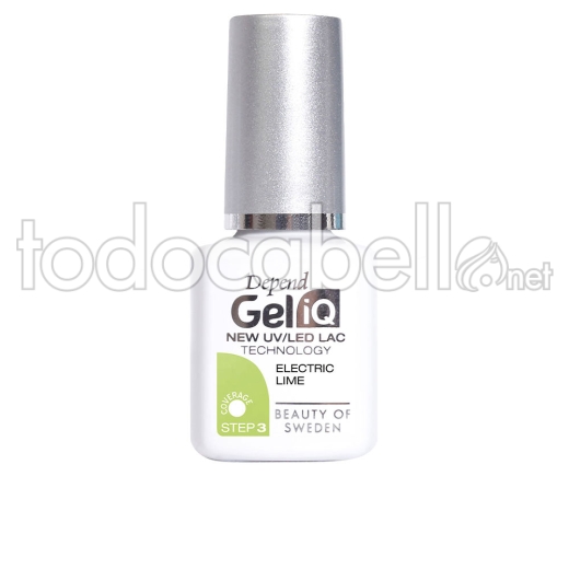 Beter Depend Gel Iq Esmalte De Uñas Electric Lime 5 Ml