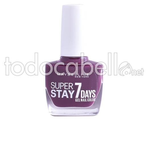 Maybelline Superstay Nail Gel Color ref 270-ever Burgundy