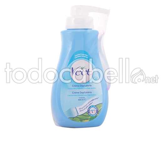 Veet Crema Depilatoria Dosificador Piel Sensible 400 Ml