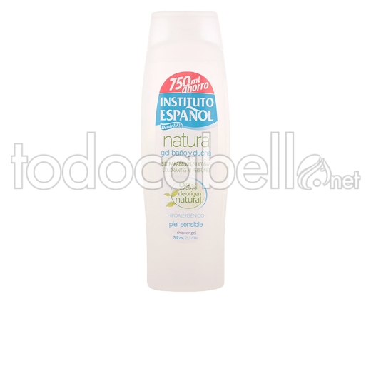 Instituto Español Natura Gel De Ducha Piel Sensible 750ml