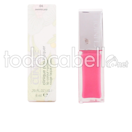 Clinique Pop Lacquer Lip Colour + Primer ref 04-sweetie Pop 6 Ml