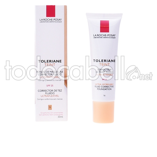 La Roche Posay Toleriane Teint Correcteur De Teint Fluide Spf25 ref 16 30 Ml