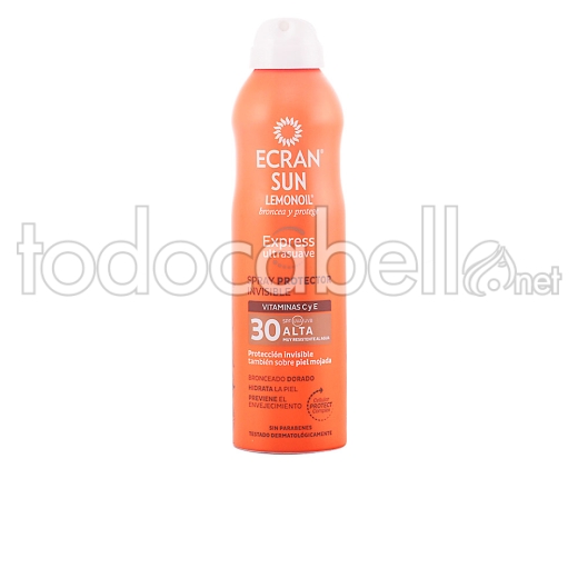 Ecran Sun Lemonoil Spray Protector Invisible Spf30 250 Ml