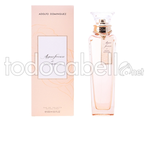 Adolfo Dominguez Agua Fresca De Rosas Blancas Edt Vaporizador 200 Ml