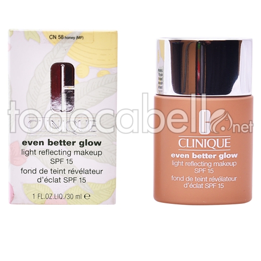 Clinique Even Better Glow Light Reflecting Makeup Spf15 ref honey 30 Ml