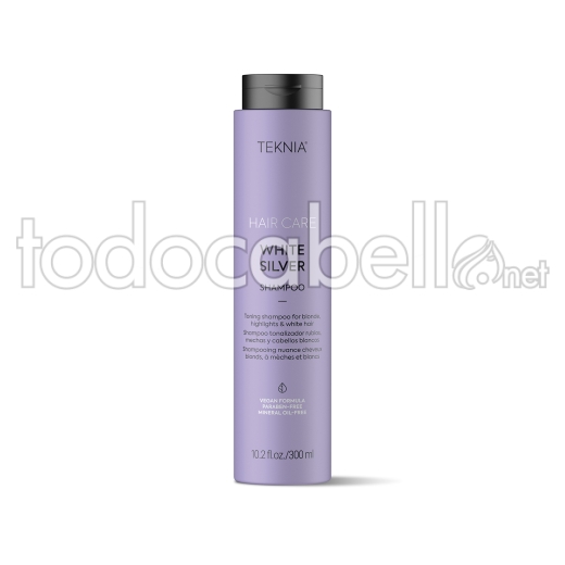 Lakme Teknia White Silver Champú Tonalizador 300ml