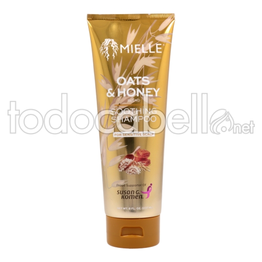 Mielle Oats Honey Soothing Champú 237 Ml