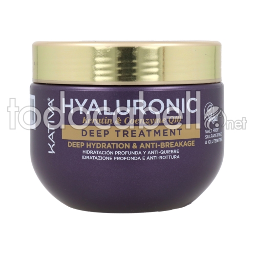 Kativa Hyaluronic Keratin Coenzyme Q10 Deep Tratamiento 300 Ml