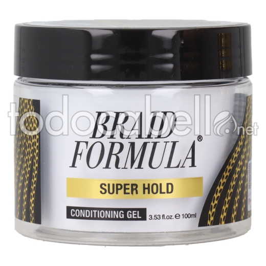 Ebin New York Braid Formula Super Hold Gel Acondicionador 100 Ml