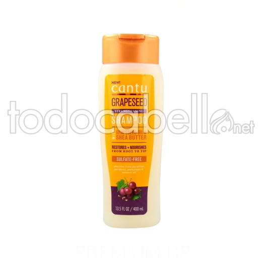 Cantu Grapeseed Strengthening Shampoo 400ml