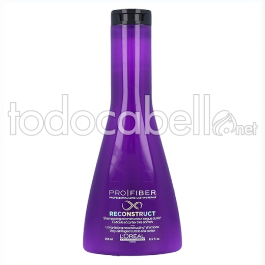 Loreal Pro Fiber Reconstrut Champú 250 Ml