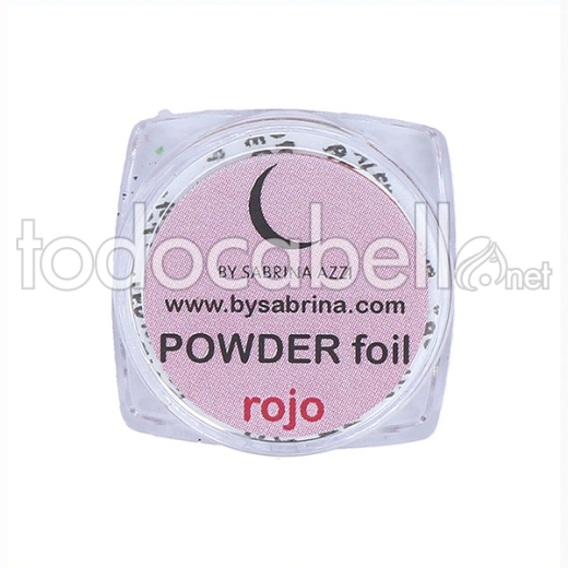 Sabrina Art Deco Foil Powder (polvo) Rojo (830)