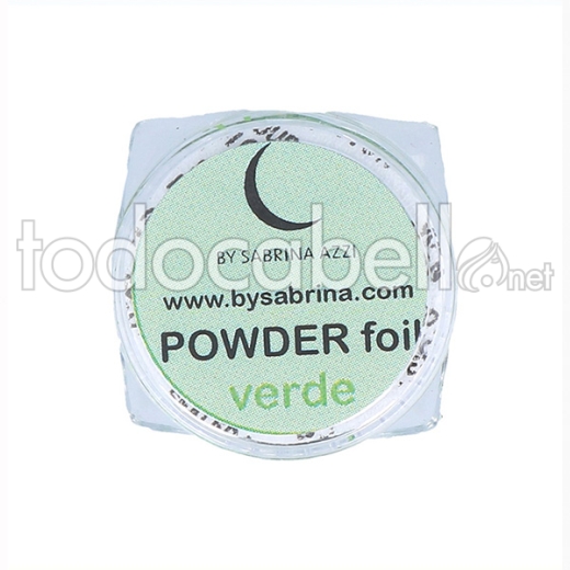 Sabrina Art Deco Foil Powder (polvo) Verde (835)