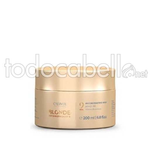 Brasil Cacau Blonde Reconstrutor 2 Mascarilla Reconstructora Ph 4,5-5,5 200ml