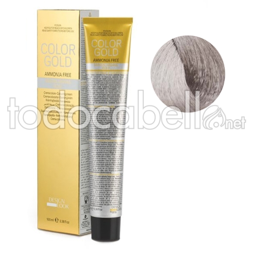 Design Look Color Gold 10.1 Rubio Platino Ceniza 100ml