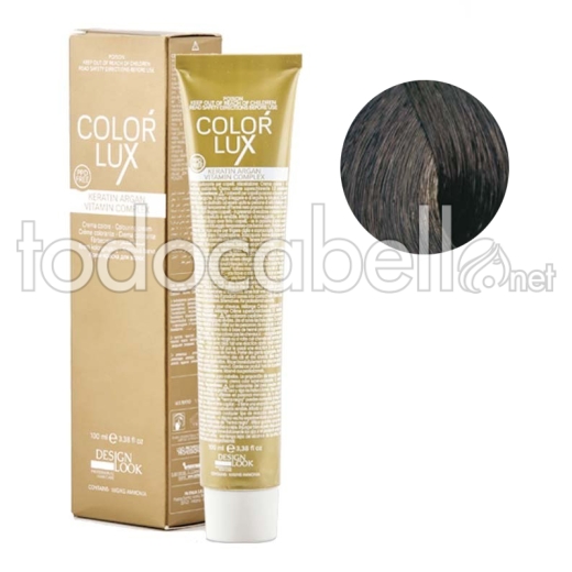 Design Look Tinte Lux 5.1 Castaño Claro Ceniza 100ml