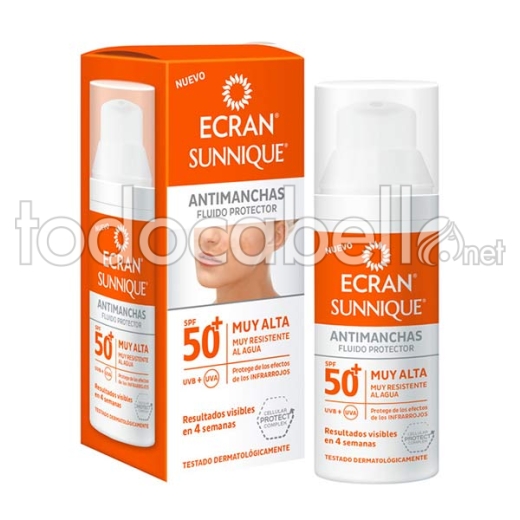 Ecran Sunnique Antimanchas Facial Spf50+ 50ml