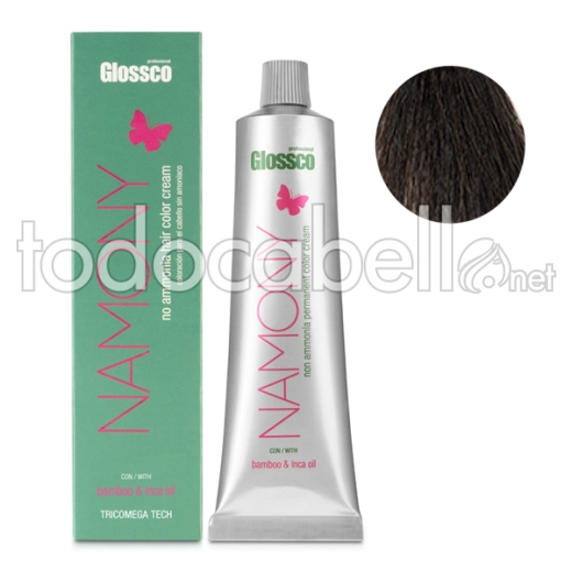 Glossco NAMONY Tönung ohne Ammoniak Nr. 4 Mittelbraun 100ml