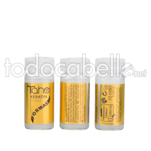 Tahe Botanic Keratin Gold-Blisterpackungen Keranita Pure Liquid Forms .orum