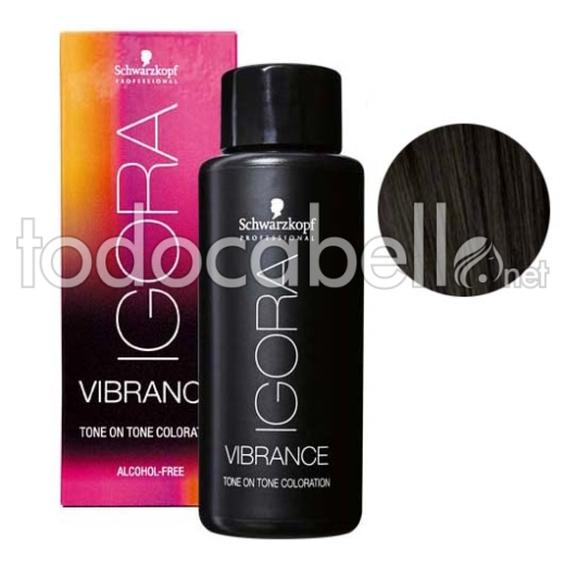 Schwarzkopf Demi-Permanent Dye Igora Vibrance 1-0 schwarz 60ml