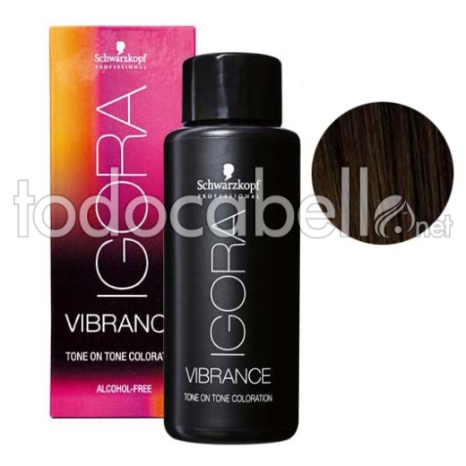 Schwarzkopf Demi-Permanent Dye Igora Vibrance 3-0 dunkelbraun 60ml