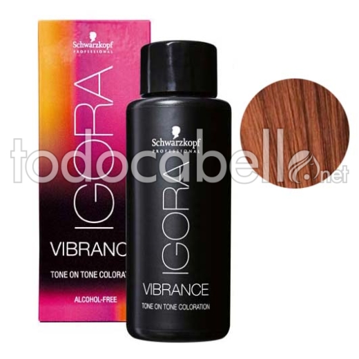 Schwarzkopf Demi-Permanent Dye Igora Vibrance 5-7 Kupfer hellbraun 60ml