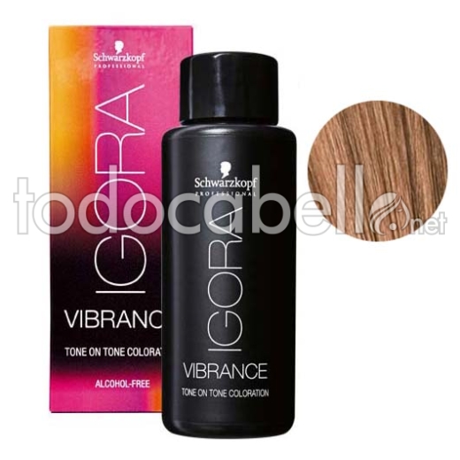 Schwarzkopf Demi-Permanent Dye Igora Vibrance 7-65 Blondes goldenes schokoladenbraunes 60ml