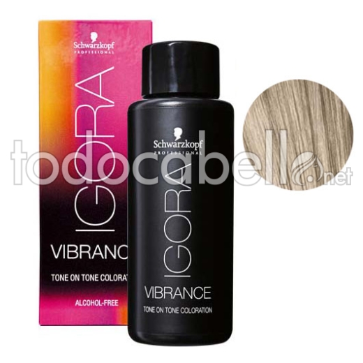 Schwarzkopf Demi-Permanent Dye Igora Vibrance 9-1 sehr hellblonde Asche 60ml