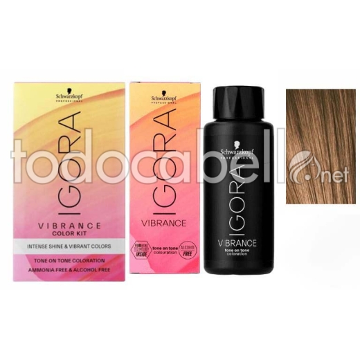 Schwarzkopf Demi-Permanent Dye Igora Vibrance 7-0 Medium Naturblond 60ml