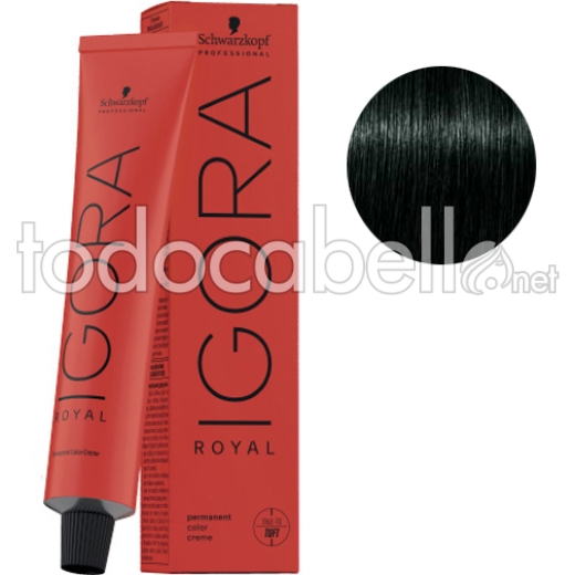 Schwarzkopf Tint Igora Royal 3-22 Dunkelbrauner intensiver Rauch + Oxygenated