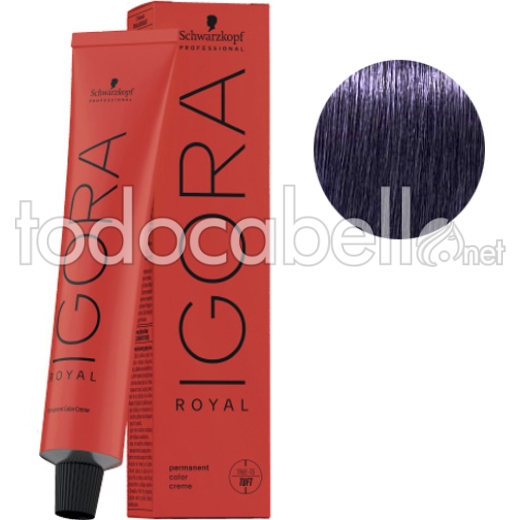 Schwarzkopf Tint Igora Royal 6-29 Dunkelblond Rauchviolett + Oxygenated