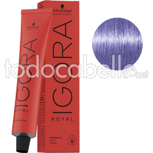 Schwarzkopf Tint Igora Royal 9,5-29 Lavanda Pastelltoner + Oxygenated