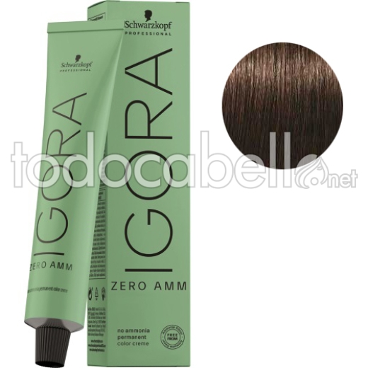 Schwarzkopf Igora ZERO AMM Farbstoff ohne Ammoniak  4-0 60ml