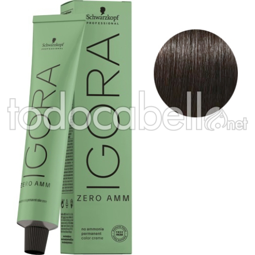 Schwarzkopf Igora ZERO AMM Farbstoff ohne Ammoniak  4-13  60ml