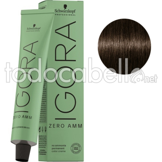 Schwarzkopf Igora ZERO AMM Farbstoff ohne Ammoniak  5-0 60ml