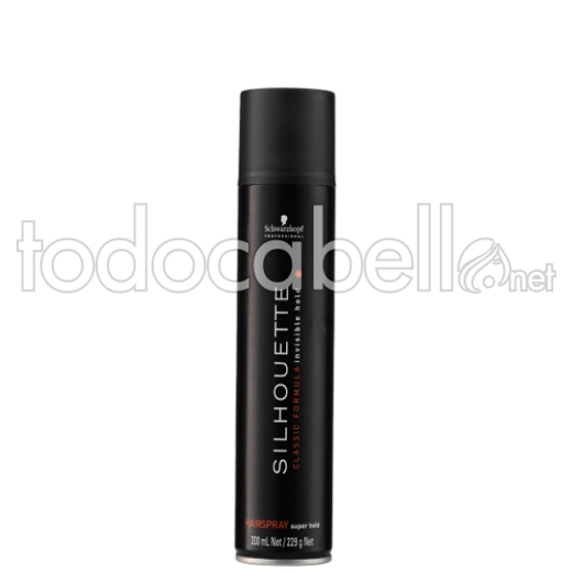 Schwarzkopf Silhouette Hairspray pur.  Extra Strong Hold-Hair Spray 300ml.