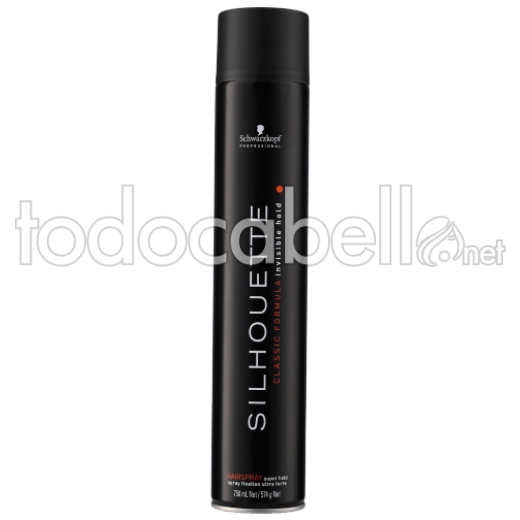 Schwarzkopf Silhouette Hairspray pur.  Extra Strong Hold-Hair Spray 750ml.