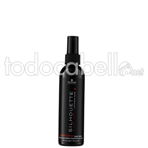 Schwarzkopf Silhouette Pumpspray.  Extrafuerte fixer 200ml