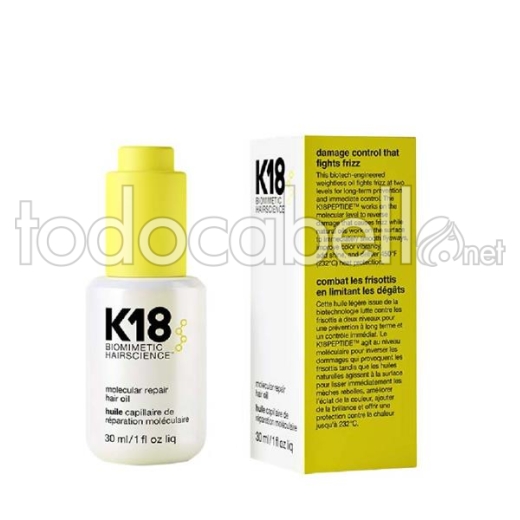 K18 Molecular Aceite De Reparación 30 Ml