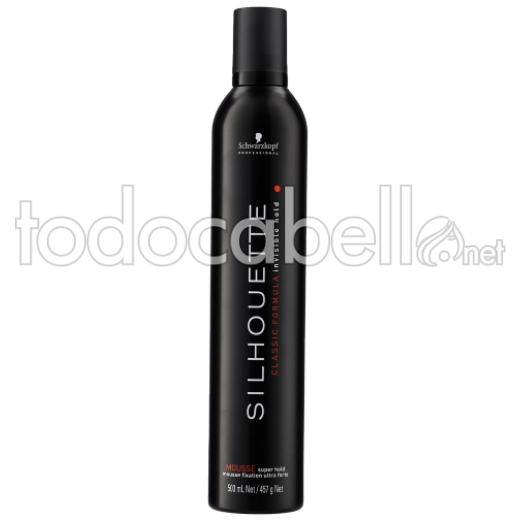 Schwarzkopf Reines Silhouette Mousse.  Schaum extra starker Halt 500ml.